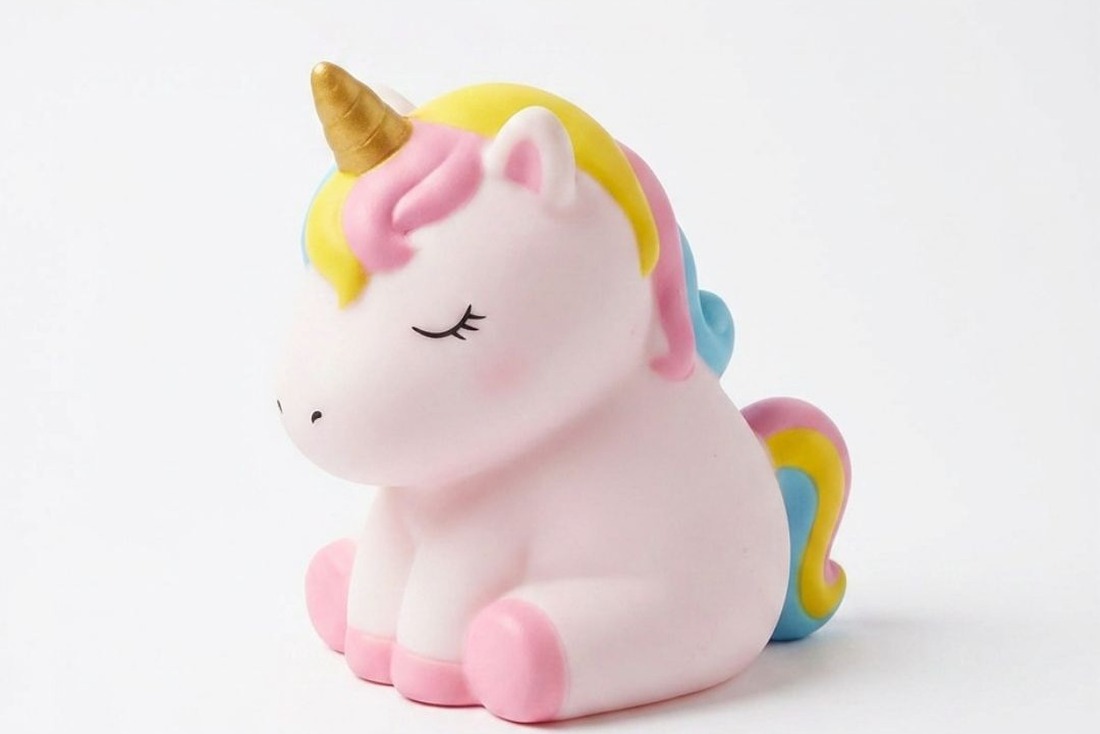 Jumbo Unicorn Squishy Toy soft slow-rise sensory fidget