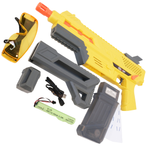 GelVor GB01 Fully Automatic Gel Blaster Rifle with 550-Round Magazine and Rechargeable Battery - Image 7